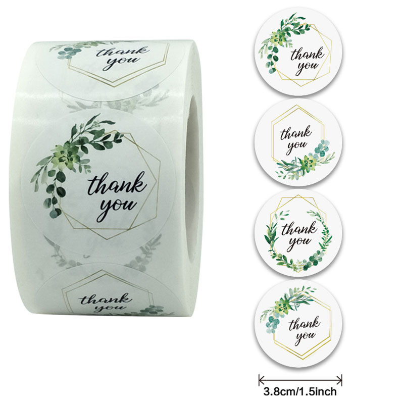 1.5inch 500pcs Flower Print Thank You Adhesive Stickers Wedding Gift Bag Envelope Handmade Stationery Party Decor Label
1.5inch 500pcs Flower Print Thank You Adhesive Stickers Wedding Gift Bag Envelope Handmade Stationery Party Decor Label