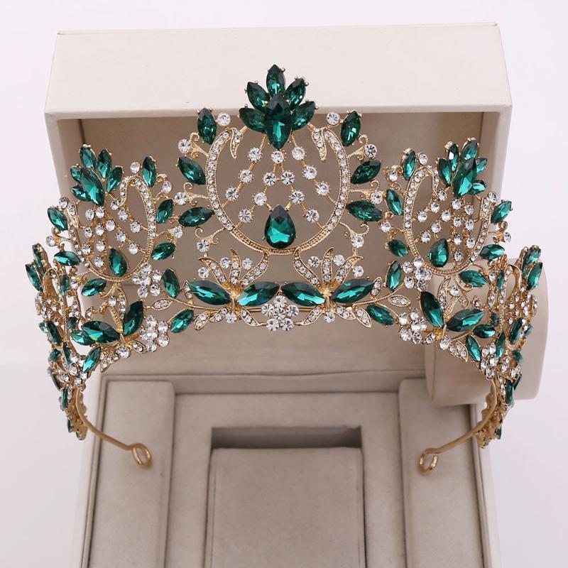 Hair Clips & Barrettes Vintage Crystal Wedding Tiaras Big Queen Bridal Crowns Women Rhinestone Party Jewelry Baroque Pageant Diadem Accessor, Golden;silver
Hair Clips & Barrettes Vintage Crystal Wedding Tiaras Big Queen Bridal Crowns Women Rhinestone Party Jewelry Baroque Pageant Diadem Accessor, Golden;silver