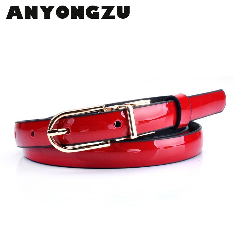 Belts 105*1.5CM Women Spring Summer Real Cowhide Belt Bright Surface Leather Thin Double Sided Dress Jeans Tiny Red Blue Black
Belts 105*1.5CM Women Spring Summer Real Cowhide Belt Bright Surface Leather Thin Double Sided Dress Jeans Tiny Red Blue Black