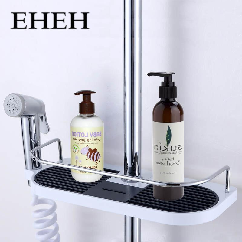 EHEH Slide Bars Shelf Bathroom Storage Rack Black And White Plastic Shower Holder Adjustable Single Tier Shampoo Tray1
EHEH Slide Bars Shelf Bathroom Storage Rack Black And White Plastic Shower Holder Adjustable Single Tier Shampoo Tray1