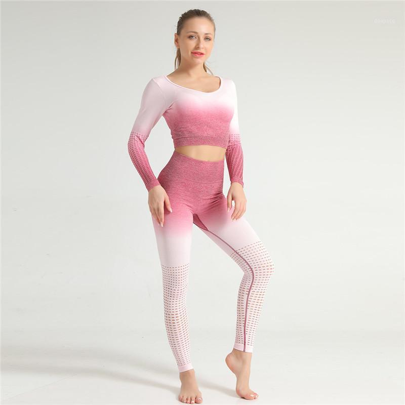 SVOKOR Gym Set Women Shadow Hollow Seamless Yoga Set Workout Fitness Leggings Long Sleeve Crop top Clothes For Women1, Black yoga pants
SVOKOR Gym Set Women Shadow Hollow Seamless Yoga Set Workout Fitness Leggings Long Sleeve Crop top Clothes For Women1, Black yoga pants