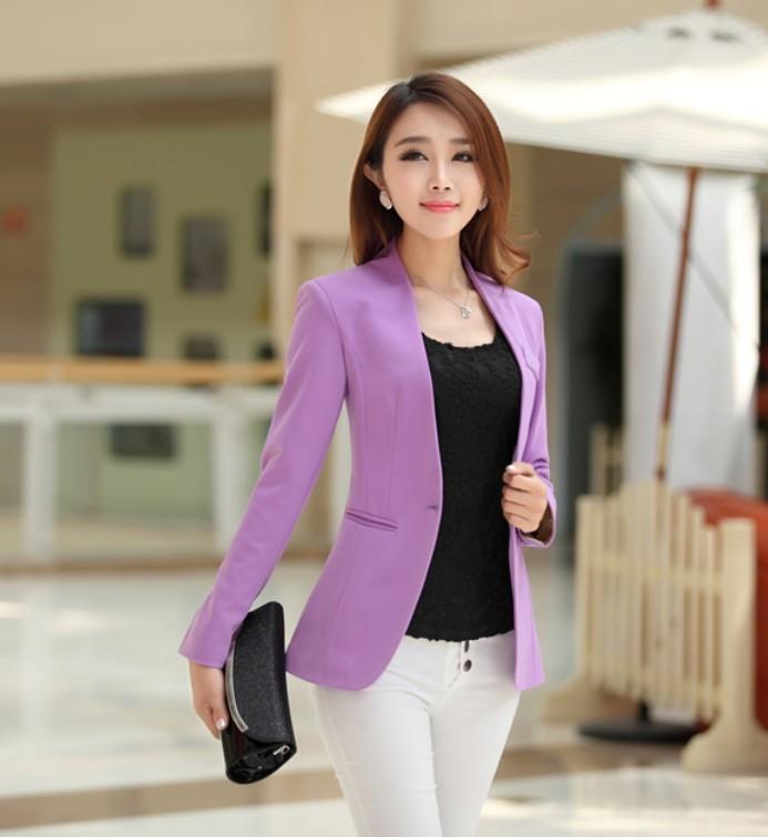 spring new fashion European and American women's spring and autumn coat Slim wild small suit ladies long suit coat Large size
spring new fashion European and American women's spring and autumn coat Slim wild small suit ladies long suit coat Large size