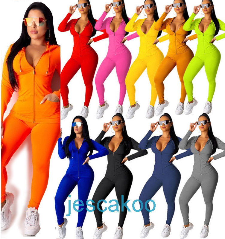 Womens Designer Tracksuits Sportswear Long Sleeve Jacket Pants Hoodie Legging Two Piece Set Outfits Bodycon Sports Set 877, Grey
Womens Designer Tracksuits Sportswear Long Sleeve Jacket Pants Hoodie Legging Two Piece Set Outfits Bodycon Sports Set 877, Grey