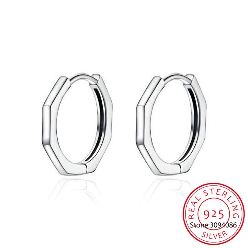 Hoop & Huggie LEKANI Minimalist Geometric Earrings For Women Authentic 925 Sterling Silver Small Simple Ear Hoops Fine Jewelry SCE622
Hoop & Huggie LEKANI Minimalist Geometric Earrings For Women Authentic 925 Sterling Silver Small Simple Ear Hoops Fine Jewelry SCE622