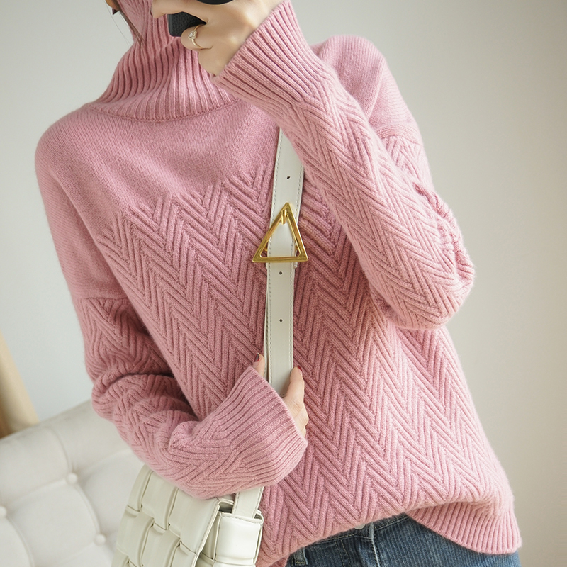 2021 High quality New Fashion Turtlenecks Thick Sweaters for 100% Pure Knitting Jumpers 5-colour Women Sweater Wool IQ3T, Pink.
2021 High quality New Fashion Turtlenecks Thick Sweaters for 100% Pure Knitting Jumpers 5-colour Women Sweater Wool IQ3T, Pink.