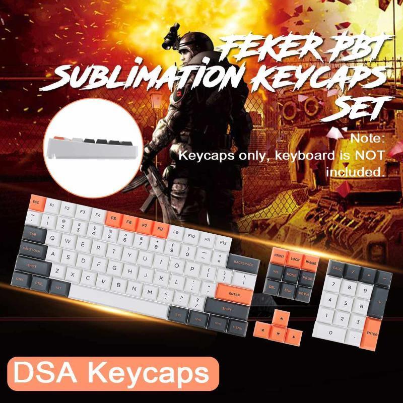 New FEKER 61 Keys 104 Keys PBT Sublimation Keycaps Thermal Sublimation Process DSA Height PBT Keycaps Set1
New FEKER 61 Keys 104 Keys PBT Sublimation Keycaps Thermal Sublimation Process DSA Height PBT Keycaps Set1