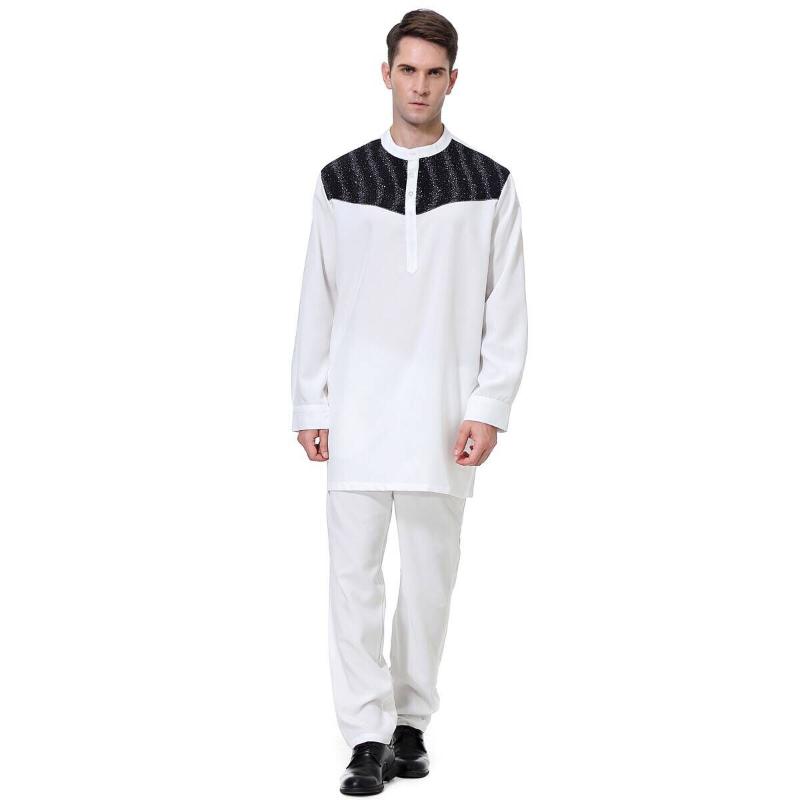Muslim Clothing for Men Ropa Arabe Hombre Islam Djellaba Man O Neck Caftan Homme Abito Uomo Jubba Thobe Abaya Lam Pakistan Robe
Muslim Clothing for Men Ropa Arabe Hombre Islam Djellaba Man O Neck Caftan Homme Abito Uomo Jubba Thobe Abaya Lam Pakistan Robe