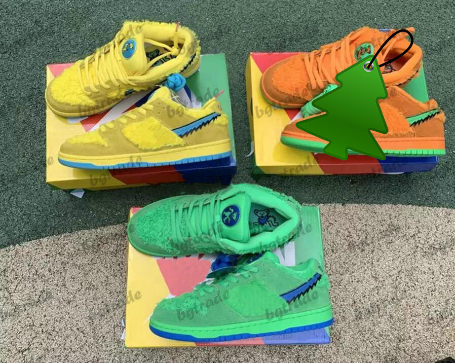 2022 Grateful Dead x SB low Designer Skateboard Shoes QS Orange Green Yellow Blue Pink Three little dancing Bear Pack Trainers casual Sneakers
2022 Grateful Dead x SB low Designer Skateboard Shoes QS Orange Green Yellow Blue Pink Three little dancing Bear Pack Trainers casual Sneakers