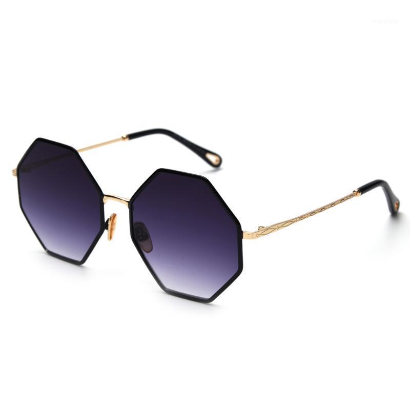 Sunglasses Veshion Big Octagon Woman Trend 2021 Gold Black Gradient Oversized Sun Glasses For Men Vintage UV400 Polygon1, White;black
Sunglasses Veshion Big Octagon Woman Trend 2021 Gold Black Gradient Oversized Sun Glasses For Men Vintage UV400 Polygon1, White;black