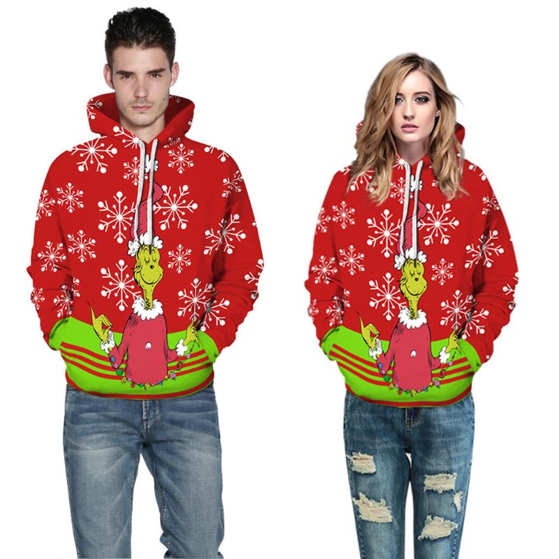 Couples Unisex Sweatshirt Hooded Long Sleeve Christmas Print Pullover Lovers Oversized Sweatshirt Pullover Print Hoodie, Black
Couples Unisex Sweatshirt Hooded Long Sleeve Christmas Print Pullover Lovers Oversized Sweatshirt Pullover Print Hoodie, Black
