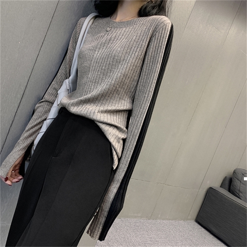 New Autumn 2021 Mesh Grey Pullover Sweater Vintage Pop Style Woman Clothes Rflp 28TX
New Autumn 2021 Mesh Grey Pullover Sweater Vintage Pop Style Woman Clothes Rflp 28TX