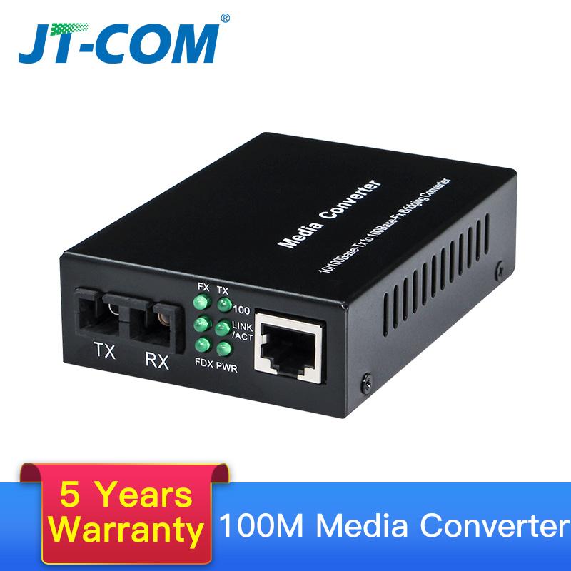 1 Pair Optical Fiber Media Converter 10/100M Singlemode Duplex Fiber Transceiver media Converter 20km SC
1 Pair Optical Fiber Media Converter 10/100M Singlemode Duplex Fiber Transceiver media Converter 20km SC