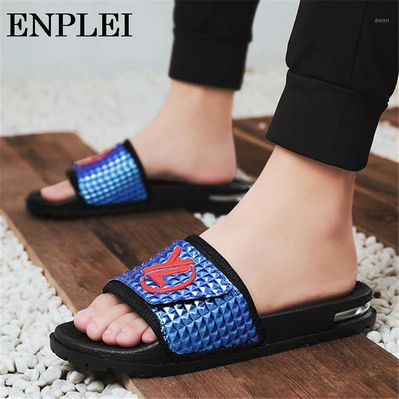 Enplei Sandals Men Summer Outdoor Leisure Beach Shoes Fashion Soft Air Cushion Slippers Home Indoor Shoes Masculino Size 39-451, Blue
Enplei Sandals Men Summer Outdoor Leisure Beach Shoes Fashion Soft Air Cushion Slippers Home Indoor Shoes Masculino Size 39-451, Blue