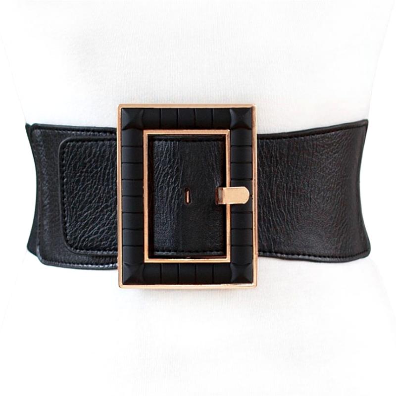 Belts 2021 Women Fashion International Trend 10cm WidthPin Design Imitation Leather, Black
Belts 2021 Women Fashion International Trend 10cm WidthPin Design Imitation Leather, Black
