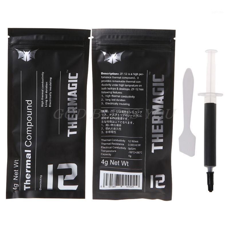 ZF-12 12W/ High Performance Thermal Conductive Grease Paste AMD Intel processor CPU GPU Cooler Cooling Fan Compound Heatsink1
ZF-12 12W/ High Performance Thermal Conductive Grease Paste AMD Intel processor CPU GPU Cooler Cooling Fan Compound Heatsink1