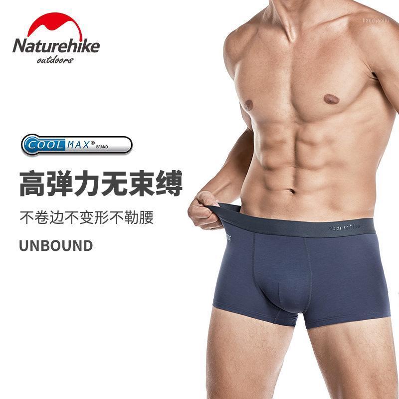 

Naturehike Quicky-drying Antibacterial Men Flat Angle Underpants Hygroscopic Climbing Underwear Outdoor Sport Breathable Panties1, Sea blue