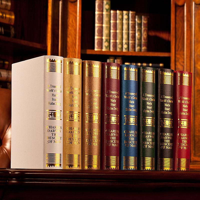 European Darwin decorative bookcase books photography new house ornaments props simulation study book fake book box mold
European Darwin decorative bookcase books photography new house ornaments props simulation study book fake book box mold