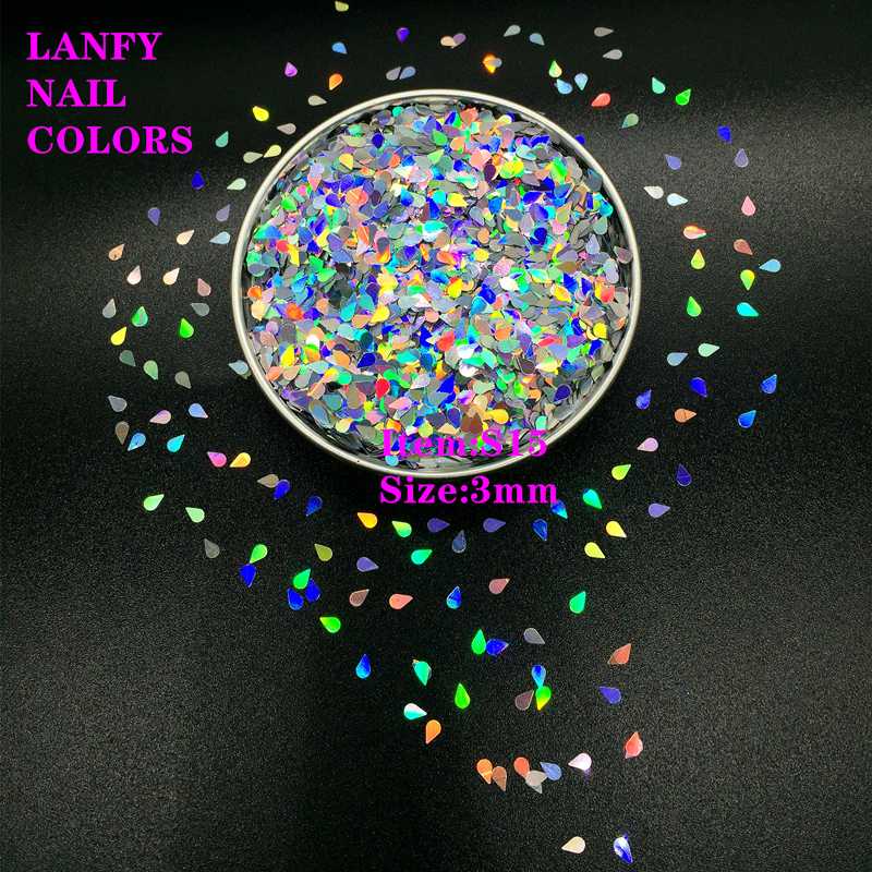 Laser Glitter Nail Art Glitter Water Drop Shiny Powder Dust DIY Charming Manicure Nail Art Body Makeup DIY Decorations
Laser Glitter Nail Art Glitter Water Drop Shiny Powder Dust DIY Charming Manicure Nail Art Body Makeup DIY Decorations