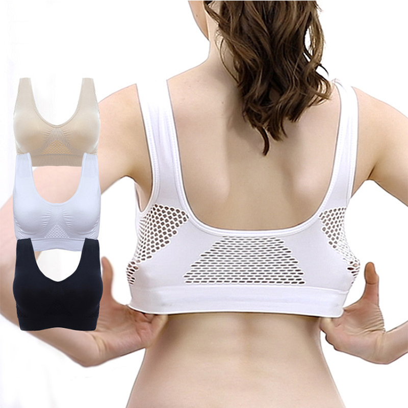 Hot Women Push Up Sports Bras Vest Underwear Shockproof Padded Chest Bra Yoga Gym Running Fitness Workout Sportswear Vest, Black
Hot Women Push Up Sports Bras Vest Underwear Shockproof Padded Chest Bra Yoga Gym Running Fitness Workout Sportswear Vest, Black