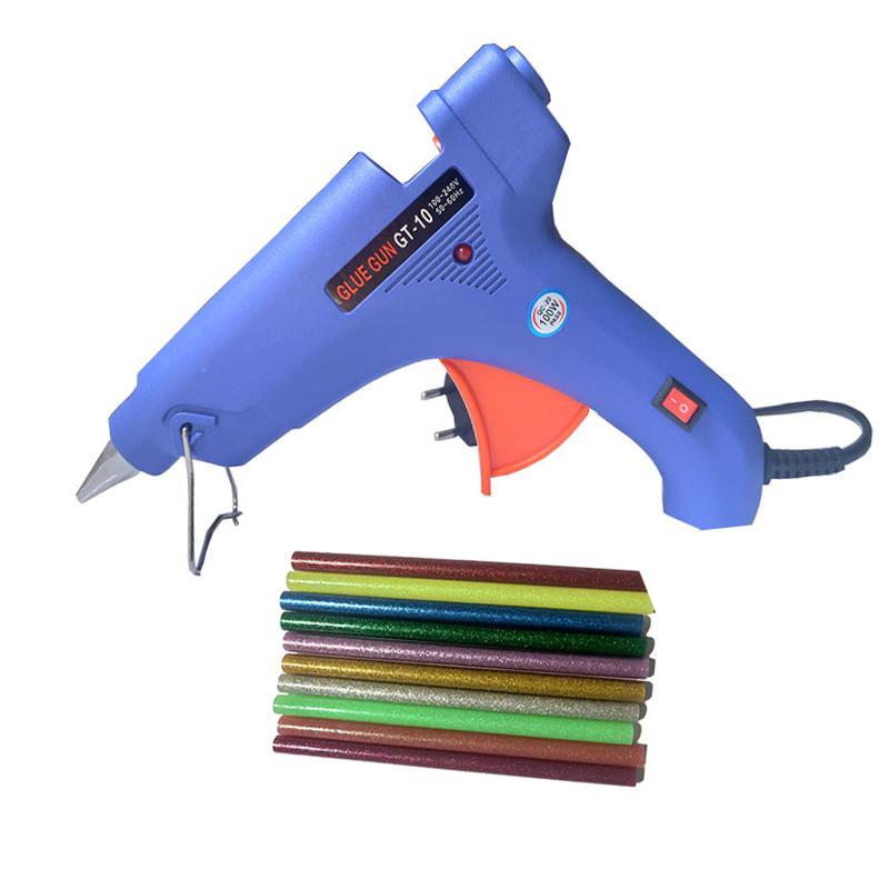 Glue Gun 100W with EU Plug Sticks11*200mm Electric Heat High Temperature Industrial Mini Gun Thermo Repair Tool DIY Crafts
Glue Gun 100W with EU Plug Sticks11*200mm Electric Heat High Temperature Industrial Mini Gun Thermo Repair Tool DIY Crafts
