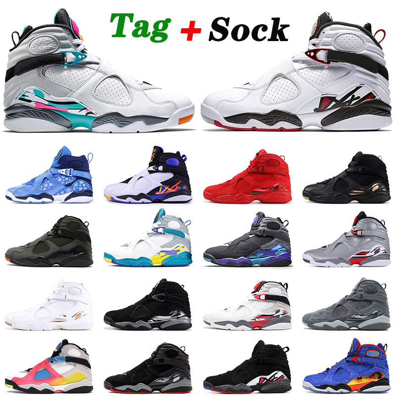 8 8s XIII Basketball Shoes Mens Women South Beach Alternate Jumpman Valentines Day White Aqua White Multicolor Sneakers Trainers 40-47, White;red
8 8s XIII Basketball Shoes Mens Women South Beach Alternate Jumpman Valentines Day White Aqua White Multicolor Sneakers Trainers 40-47, White;red