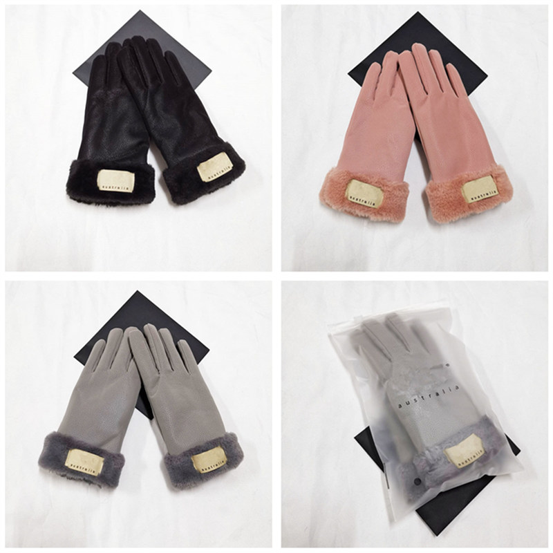 Australia Designer Gloves PU Leather Winter Fleece Glove Women Girls Touch Screen Mittens Outdoor Warm Cycling Windproof Mitts 2022, List for mixed colors
Australia Designer Gloves PU Leather Winter Fleece Glove Women Girls Touch Screen Mittens Outdoor Warm Cycling Windproof Mitts 2022, List for mixed colors