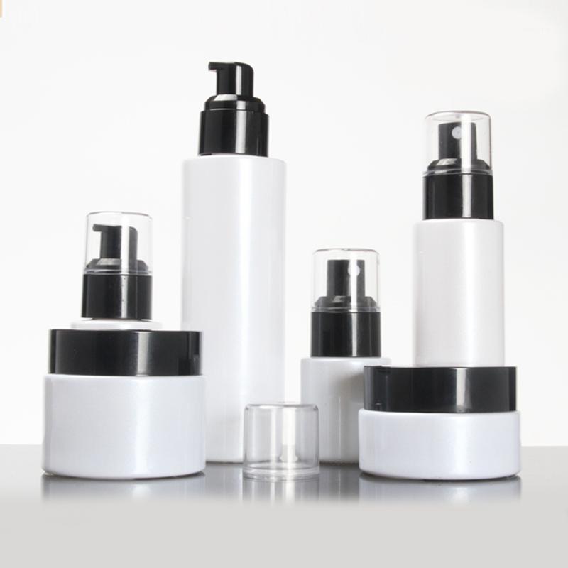 Mist Spray Pearl White Container,30ml Sun Lotion Bottle1