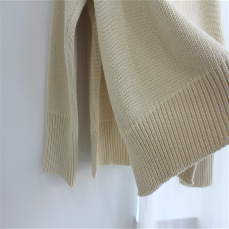 Colorfaith Women's Sweaters Autumn Winter Pullover Knitted Turtleneck Split Minimalist Solid KoreanStyle Loose Tops SW7400 201030wtt