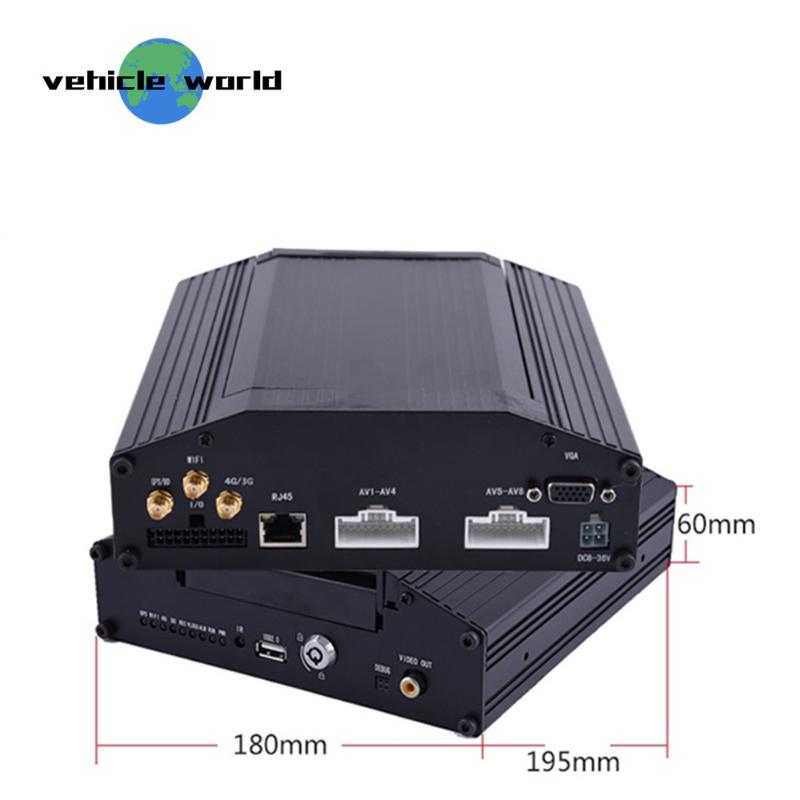 School Bus Trailer Truck Taxi Vehicle Car 1.0MP AHD 720P HDD 8Ch GPS WIFI 4G Mobile DVR
School Bus Trailer Truck Taxi Vehicle Car 1.0MP AHD 720P HDD 8Ch GPS WIFI 4G Mobile DVR