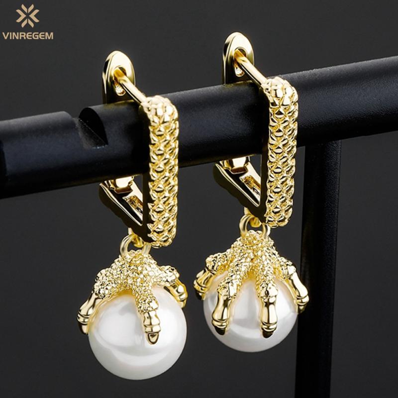 Dangle & Chandelier Vinregem Hip Hop Rock 925 Sterling Silver 10 MM Pearl Created Moissanite Gemstone Drop Earrings Fine Jewelry Wholesale
Dangle & Chandelier Vinregem Hip Hop Rock 925 Sterling Silver 10 MM Pearl Created Moissanite Gemstone Drop Earrings Fine Jewelry Wholesale