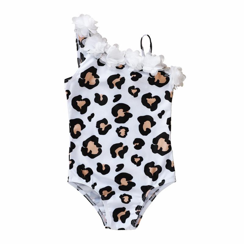 One-Pieces 0-5 Years Summer Lace Flower One Shoulder Swimsuit For Girls Toddler Baby Sunflower Leopard Print Swimwear Beachwear Tankini, Black
One-Pieces 0-5 Years Summer Lace Flower One Shoulder Swimsuit For Girls Toddler Baby Sunflower Leopard Print Swimwear Beachwear Tankini, Black