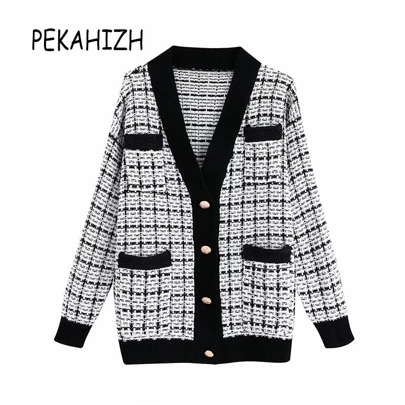 long sleeve plaid jacket womens Vintage ladies tops korean embroidery Sweater coat boho clothing womens jackets and coats 2020, Black
long sleeve plaid jacket womens Vintage ladies tops korean embroidery Sweater coat boho clothing womens jackets and coats 2020, Black