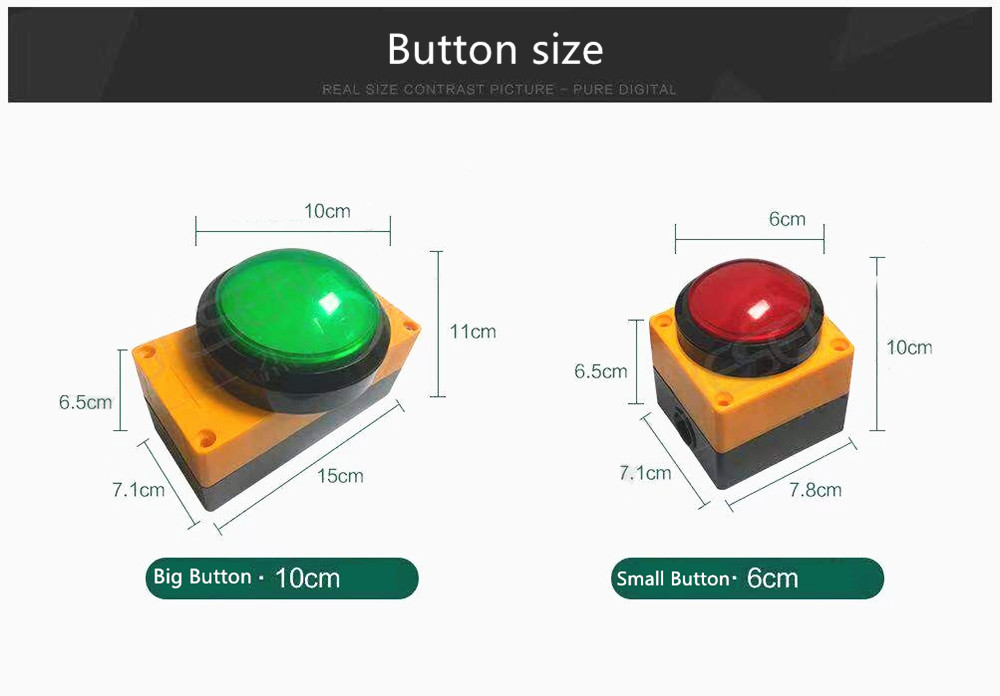15 inch led Digital Countdown Wall Clock Large Stopwatch with Remote and Switch Button for Obstacle RacingTimerRed 29x10cm