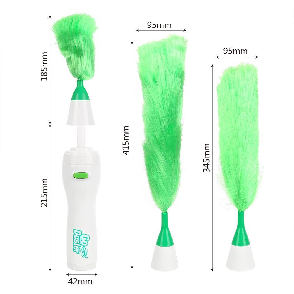 NICEYARD Multifunctional Electric Feather Duster For Home Furniture Car Window Bookshelf Soft Microfiber Dust Cleaner Brush T200518