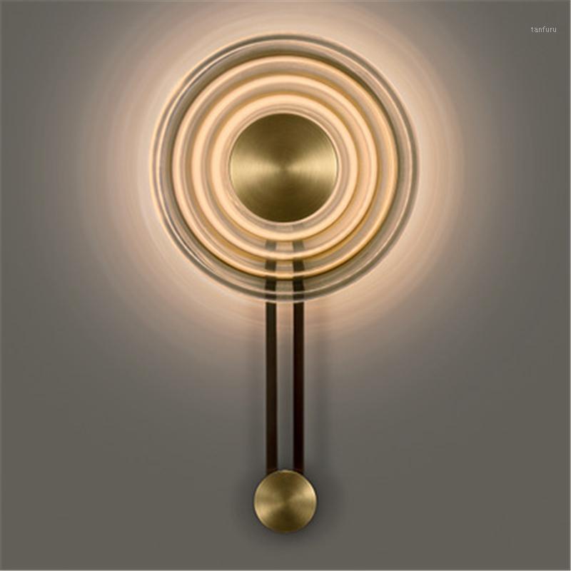 Modern Minimalist Clock Shape Wall Lamp Glass Bedroom Bedside Living Room Store Decoration Background Wall Designer Light1
Modern Minimalist Clock Shape Wall Lamp Glass Bedroom Bedside Living Room Store Decoration Background Wall Designer Light1