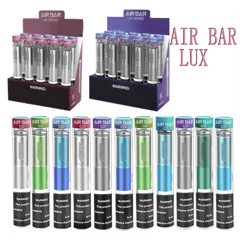 Air bar lux Disposable Pod Device 2.7ml Vape Pen Kit 500mAh battery 1000puffs Pre-filled Vapors e Cigs air bar vape lux
Air bar lux Disposable Pod Device 2.7ml Vape Pen Kit 500mAh battery 1000puffs Pre-filled Vapors e Cigs air bar vape lux