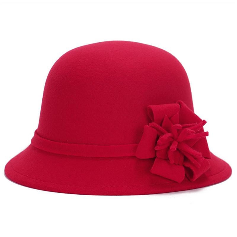Naiveroo Women Wool Felt Fedora Flowers Hat Ladies Wide Brim Hat Autumn Winter Noble European American Elegant Girls Fashion Cap, Black
Naiveroo Women Wool Felt Fedora Flowers Hat Ladies Wide Brim Hat Autumn Winter Noble European American Elegant Girls Fashion Cap, Black
