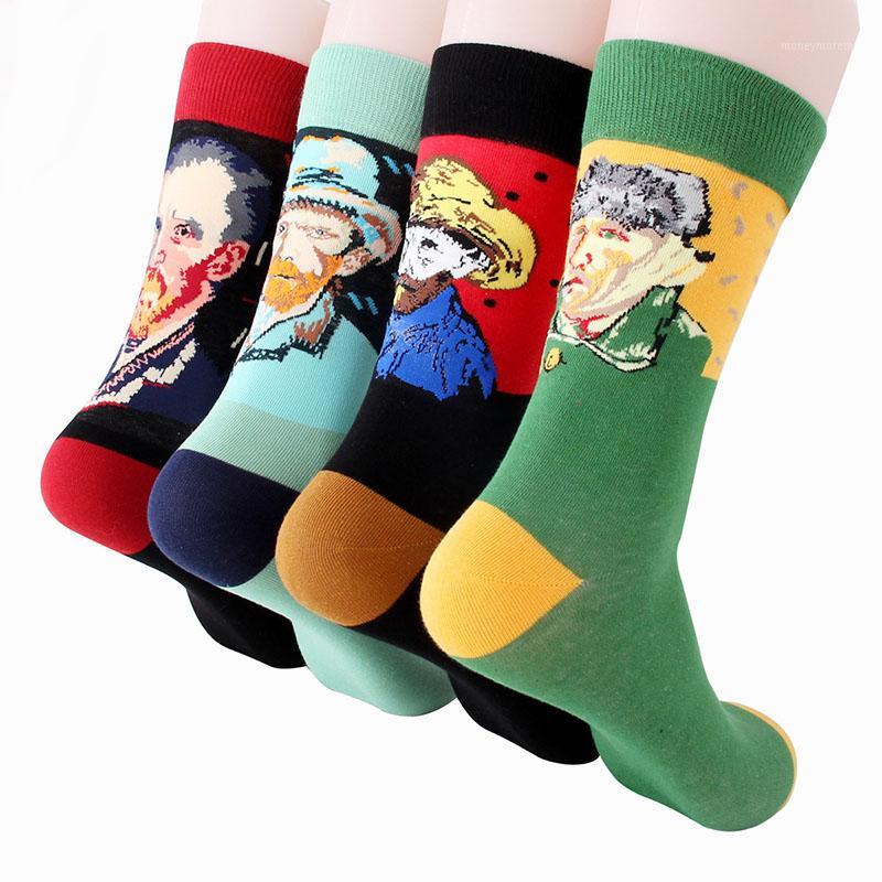 2019 Ankle Socks Funny Trade Autumn Winter Retro Art Abstract Oil Painting Figure Head Cotton In The Tube Kapron Short Sock1
2019 Ankle Socks Funny Trade Autumn Winter Retro Art Abstract Oil Painting Figure Head Cotton In The Tube Kapron Short Sock1