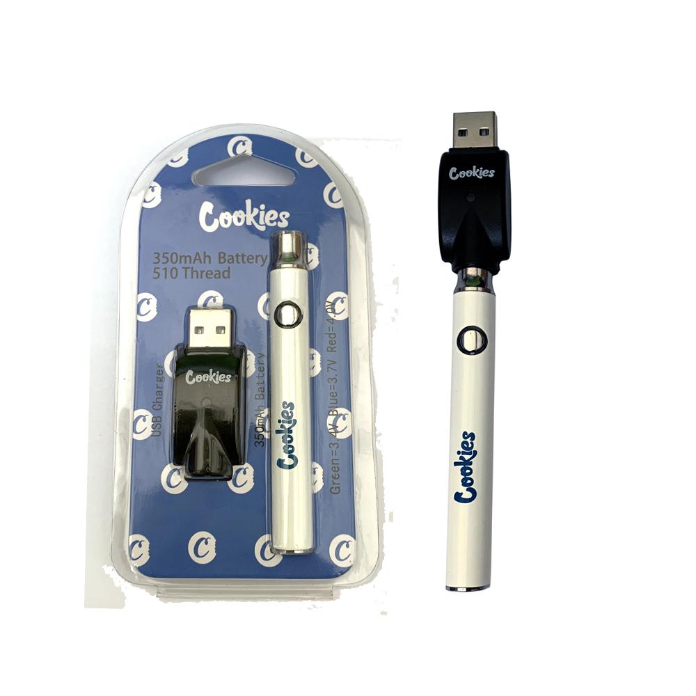 Cookies Preheating Battery USB Charger Kit 510 Thread Vape Pen Preheat Batteries 350mah VV Variable Voltage for 510 Atomizers Cookies carts
Cookies Preheating Battery USB Charger Kit 510 Thread Vape Pen Preheat Batteries 350mah VV Variable Voltage for 510 Atomizers Cookies carts