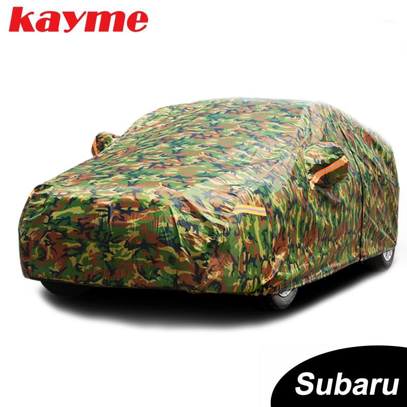 Kayme waterproof camouflage car covers outdoor sun protection cover for bra xv forester Legacy Outback impreza1
Kayme waterproof camouflage car covers outdoor sun protection cover for bra xv forester Legacy Outback impreza1