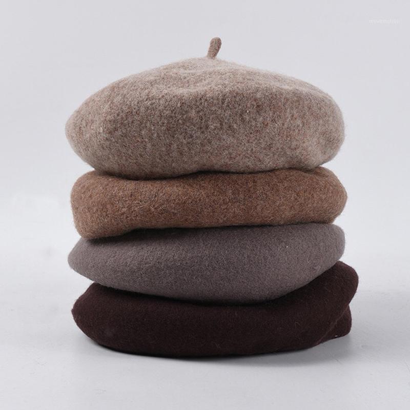 Designer Women Winter Hat Wool British Style Vintage Berets Autumn Solid Color Knitting Artist Cap Painter Woolen Beanie Hats1, Light coffee
Designer Women Winter Hat Wool British Style Vintage Berets Autumn Solid Color Knitting Artist Cap Painter Woolen Beanie Hats1, Light coffee