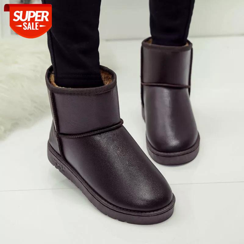 ClassicWaterproof Sheepskin Leather Fur Lined Short Winter Snow Boots for Women Casual Winter Ankle Shoes Black Grey Woman Shoes #sj5F
ClassicWaterproof Sheepskin Leather Fur Lined Short Winter Snow Boots for Women Casual Winter Ankle Shoes Black Grey Woman Shoes #sj5F