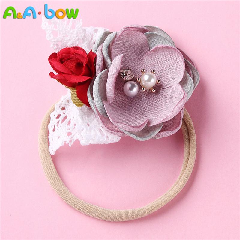 1pcs Children Flower headbands Headwear Flower Lace Chiffon with Crystal Pearl Elastic Nylon Hair Band Princess Hair Accessories, A2nsnsfb-9604-2
1pcs Children Flower headbands Headwear Flower Lace Chiffon with Crystal Pearl Elastic Nylon Hair Band Princess Hair Accessories, A2nsnsfb-9604-2