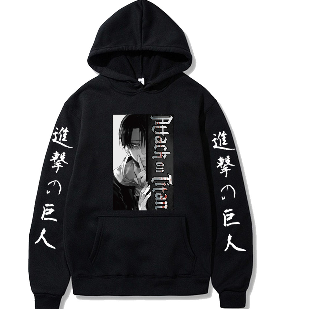 Attack on Titan Hot Anime Hoodie Pullovers Tops Long Sleeves V-neck Autumn X1021, Black
Attack on Titan Hot Anime Hoodie Pullovers Tops Long Sleeves V-neck Autumn X1021, Black