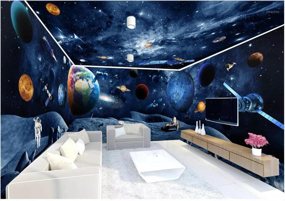 3d wallpaper custom photo Universe galaxy earth astronaut Whole house background Home decor living room wallpaper for walls 3 d1, The ceiling
3d wallpaper custom photo Universe galaxy earth astronaut Whole house background Home decor living room wallpaper for walls 3 d1, The ceiling