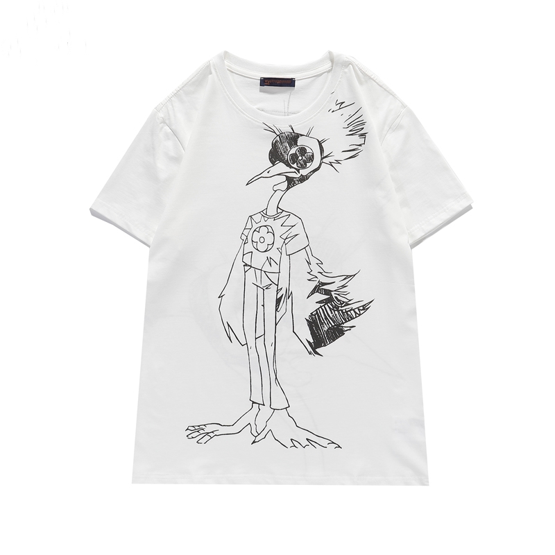 21SS High Quality Hip Hop Streetwear T-Shirts Men Women Skateboard Tshirt Designers Tees Shirt Fashion Print Crew Neck Tops With Lables, White;black
21SS High Quality Hip Hop Streetwear T-Shirts Men Women Skateboard Tshirt Designers Tees Shirt Fashion Print Crew Neck Tops With Lables, White;black
