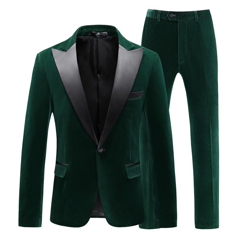 110kg Big Size Luxury Claret Velour Suit Mens Red Velvet Classic Royal Blue Wedding Man Suits Burgundy Party Green Gentlemen
110kg Big Size Luxury Claret Velour Suit Mens Red Velvet Classic Royal Blue Wedding Man Suits Burgundy Party Green Gentlemen