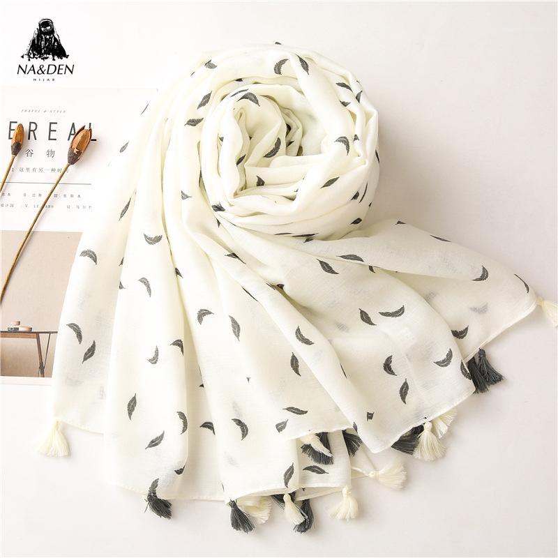 Feather Print Scarf Women Soft Chiffon Thin Style Long Scarves Shawls Femme Beach Wrap Hair Tie Band Neckerchief Multi-Purpose1
Feather Print Scarf Women Soft Chiffon Thin Style Long Scarves Shawls Femme Beach Wrap Hair Tie Band Neckerchief Multi-Purpose1