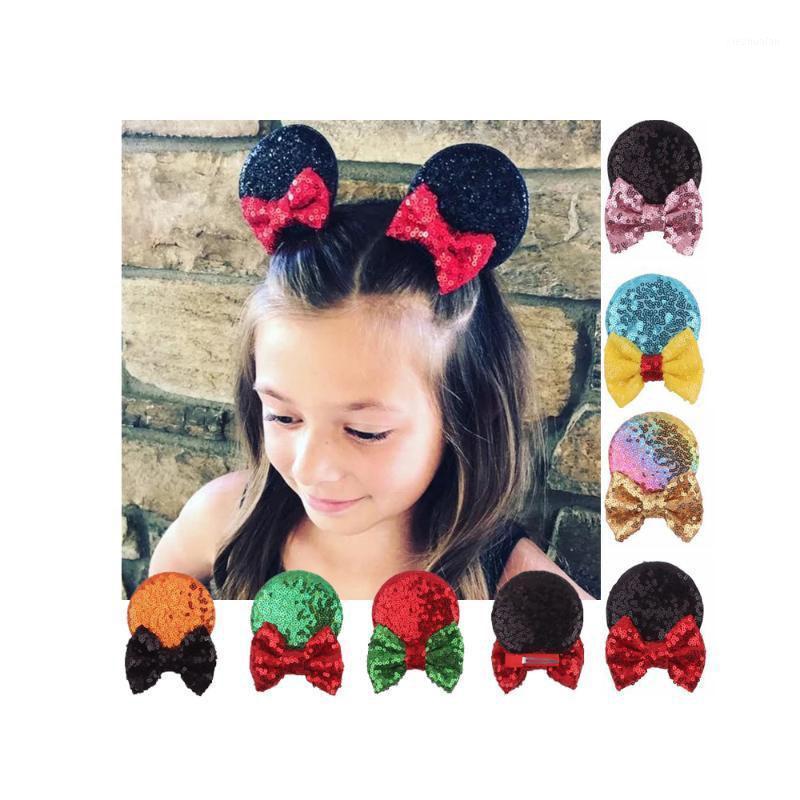 Glitter Hair Bows Hairgrips 1 pair 3" Ears Sequin Bow Hair Clips For Kids Girls Christmas Party Accessories1, Mixed color
Glitter Hair Bows Hairgrips 1 pair 3" Ears Sequin Bow Hair Clips For Kids Girls Christmas Party Accessories1, Mixed color