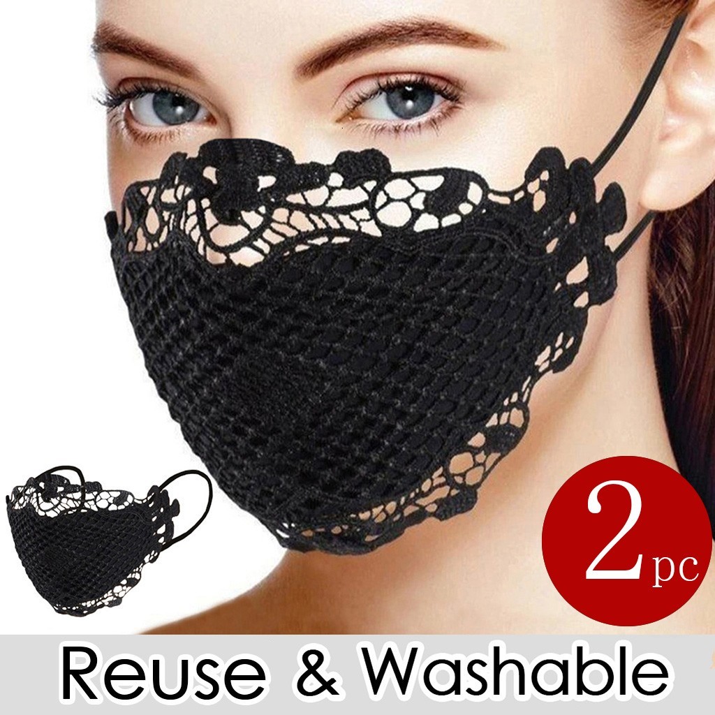 Lace Mask Adult Fashion Designer Printed Reusable Fabric Facemask cloth Decoration For Face Masks Masque Coton Reutilisable
Lace Mask Adult Fashion Designer Printed Reusable Fabric Facemask cloth Decoration For Face Masks Masque Coton Reutilisable
